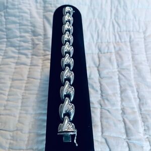 Milor Italy 925 Sterling Silver
Vintage Wide Chunky Chain Bracelet